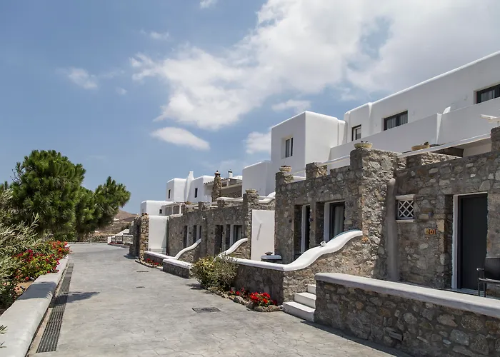 Bay Boutique Hotell Ftelia (Mykonos)