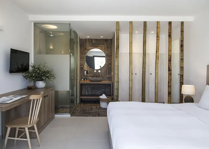 Hotell Bay Boutique Ftelia (Mykonos)