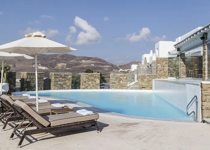Bay Boutique Hotell Ftelia (Mykonos)